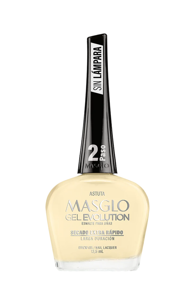 ASTUTA - ESMALTE GEL EVOLUTION EFECTO GEL MASGLO 13,5 ML CREMOSO - GAMA AMARILLO