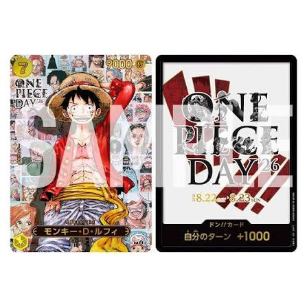 One Piece Day 26 Promo [JP] READ DESCRIPTION
