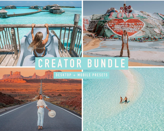 The Creator Bundle - Mobile + Desktop Presets