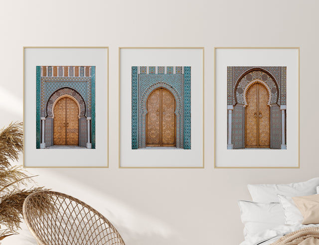 Moroccan Doors Collection - 3 Piece