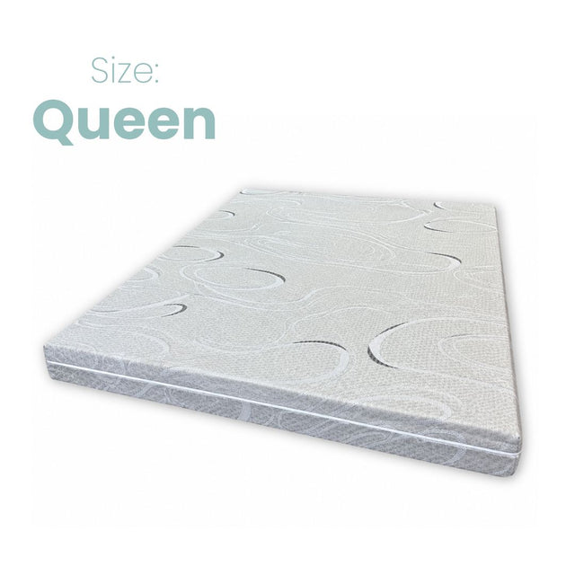 Queen Comfort 6" Mattress - Soft Bamboo-blend Fabric