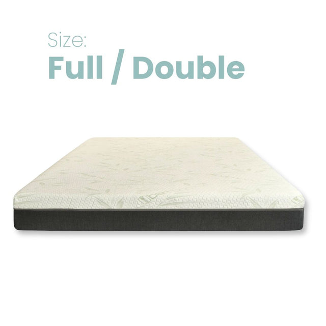 Full Optimal 8" Mattress - Soft Bamboo-blend Fabric