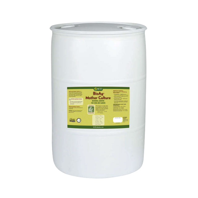 SCD Bio Ag Mother Culture – Microbial Additive for Farm and Garden – Probiotic Starter Culture and Microbial Inoculant for Crops, Plant Health