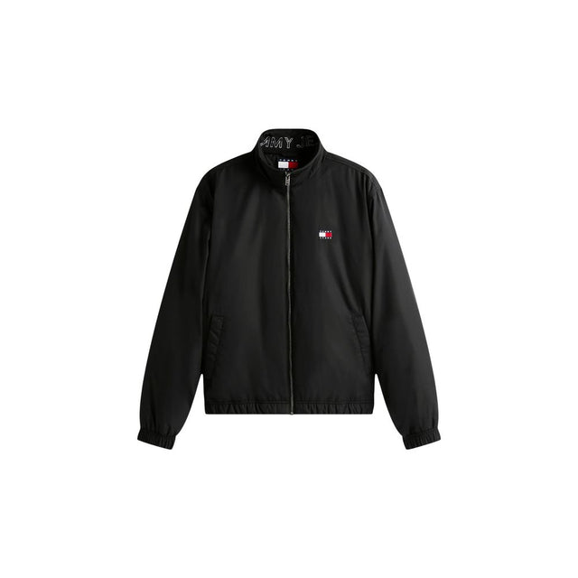 Tommy Hilfiger Jeans Black Recycled Polyester Bomber