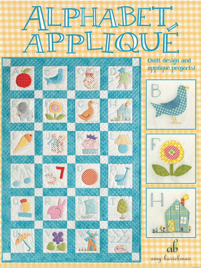 Alphabet Appliqué eBook by Amy Barickman-AB12305