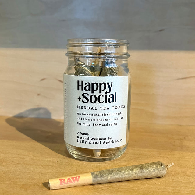 Happy + Social Herbal Tea Tokes