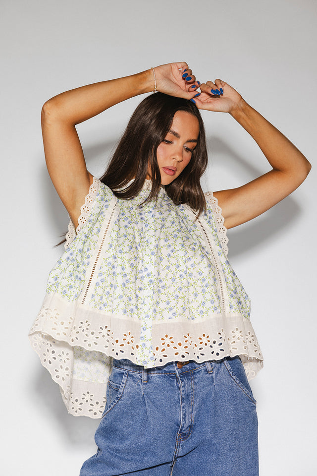 perri top // blue