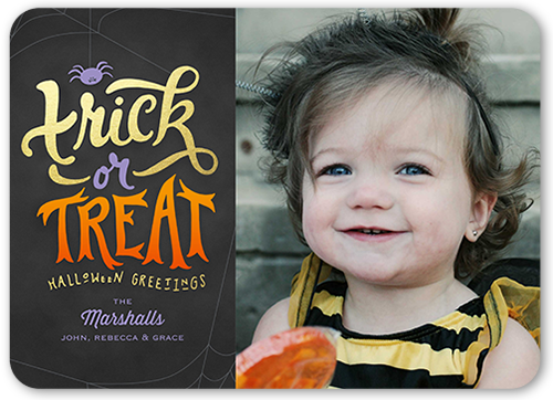 Trick Or Greetings Halloween Card