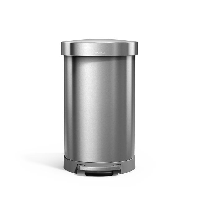 45L Semi-Round Step Can