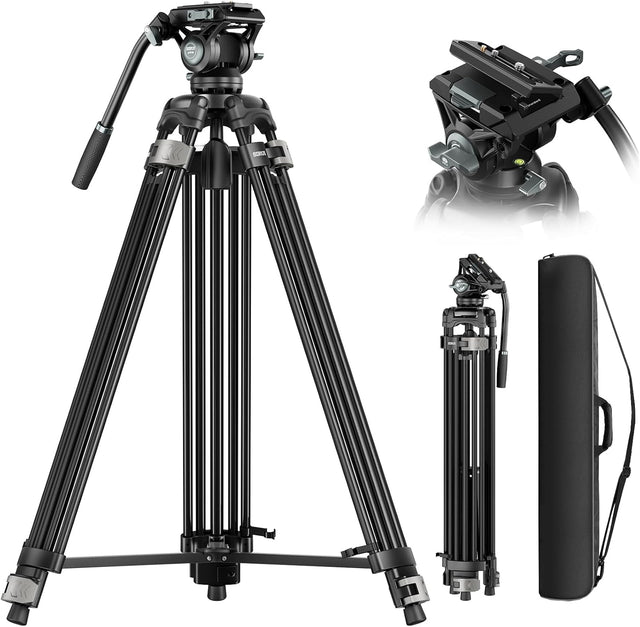 Sirui AVT-01 Heavy-Duty Fluid Head Video Tripod