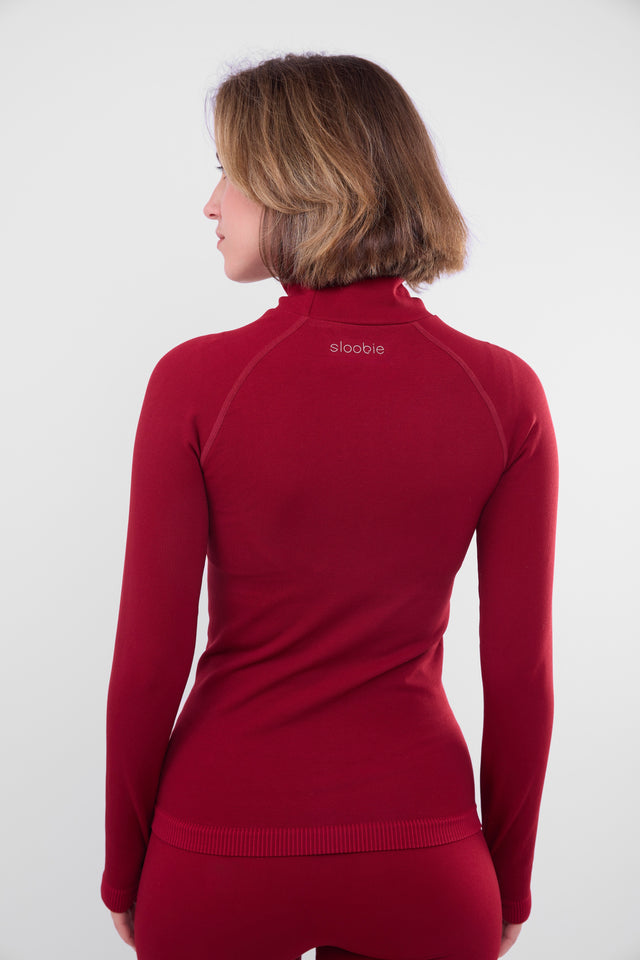 LAAX THERMAL BASE LAYER TOP RED