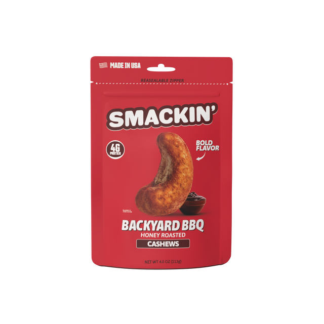 BACKYARD BBQ CASHEWS SINGLE BAG