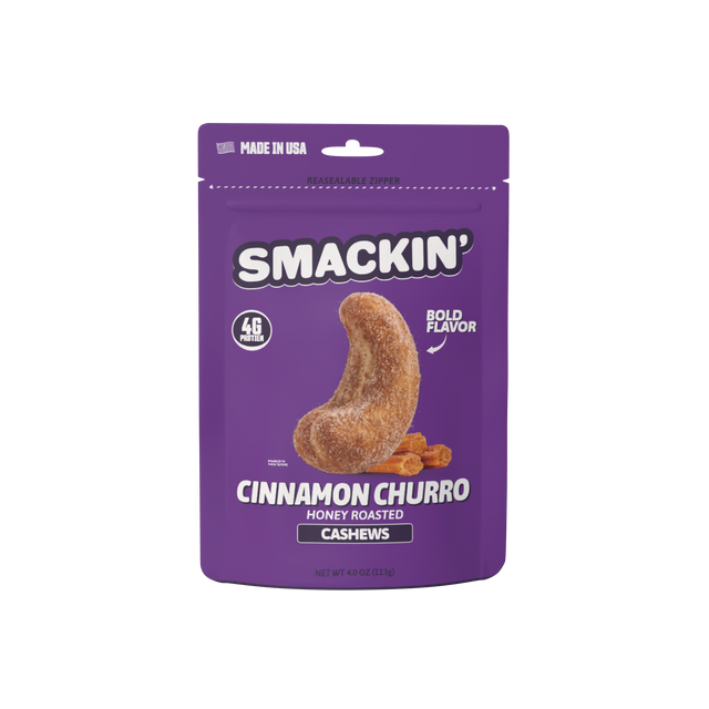 CINNAMON CHURRO CASHEWS SINGLE BAG