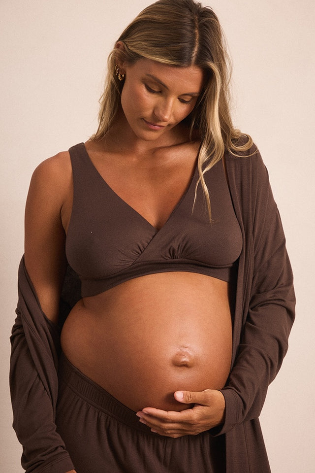 Cacao Nursing Bralette