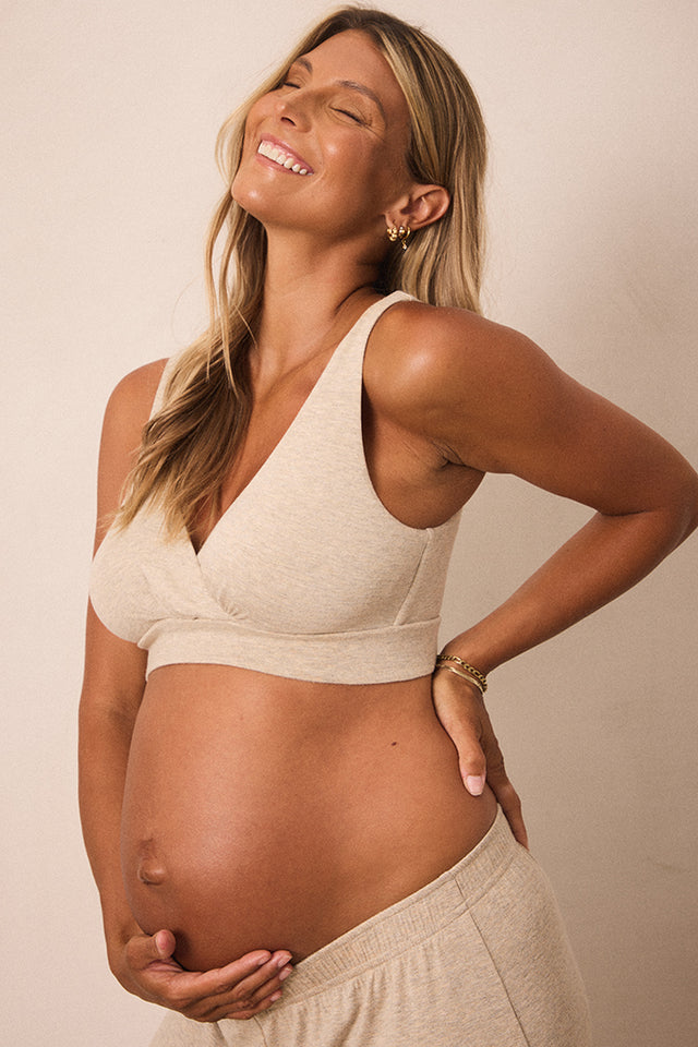 Flax Nursing Bralette