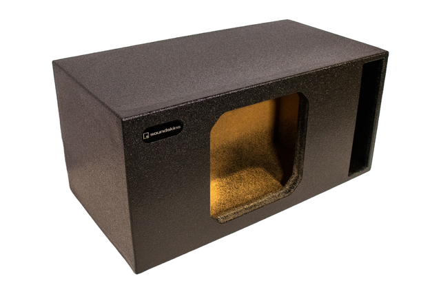 SoundSkins Enclosures | Universal Single 15" Ported XL SPL for Kicker Solo X - Premium USA Made Subwoofer Box with Bed Liner Spray Finish