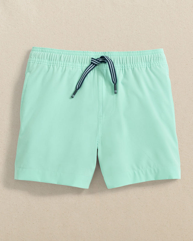 Boys Solid Maritime Swim Trunk - Garden Grove