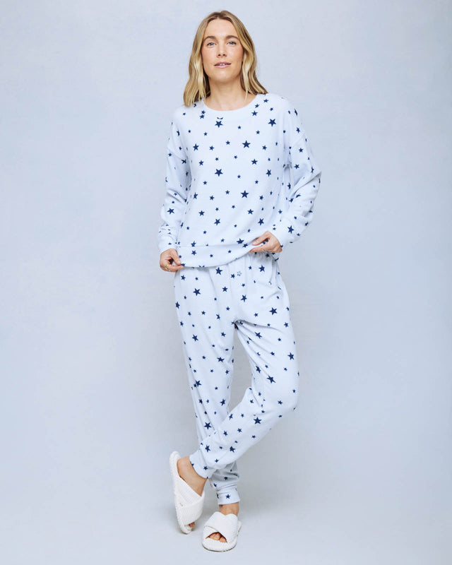 Sleepy Star Multi Marna Waffle Thermal PJ Set
