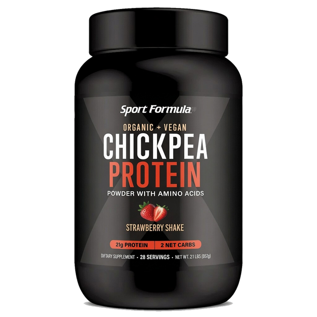 ChickPea Protein Powder - Strawberry Shake