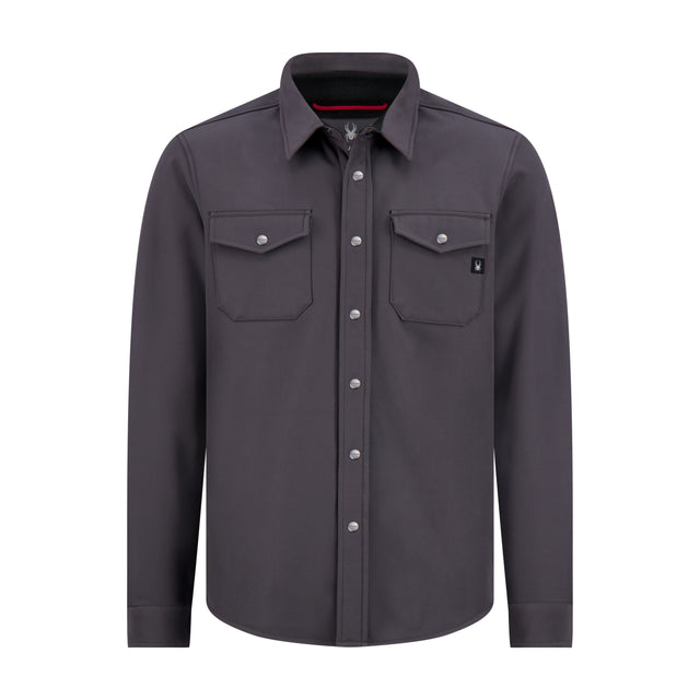 Men's Bonded Shirt Jacket - Gunmetal