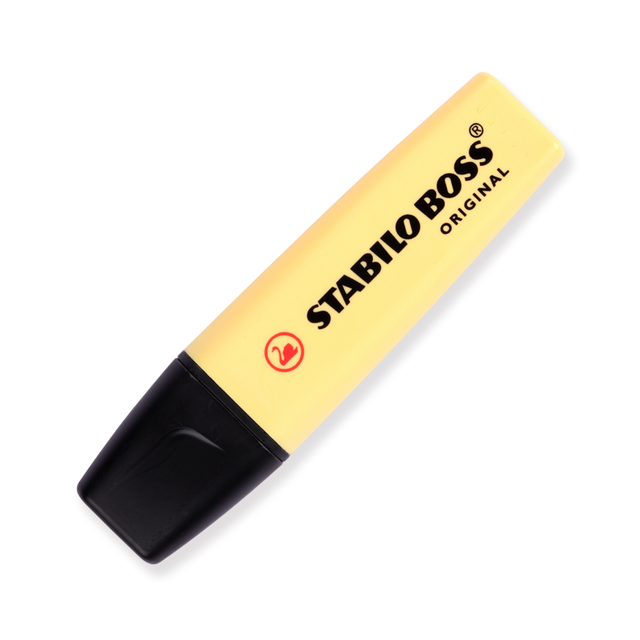 Stabilo Boss Pastel Highlighter - Milky Yellow