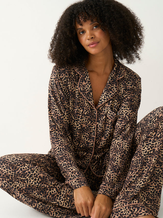 Long Pyjama Set - True Leopard
