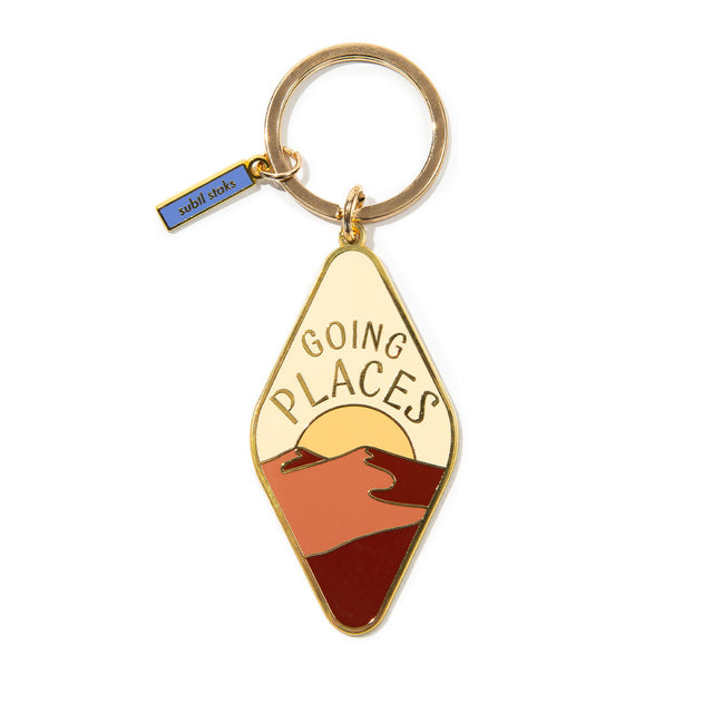 Going Places Keychain
