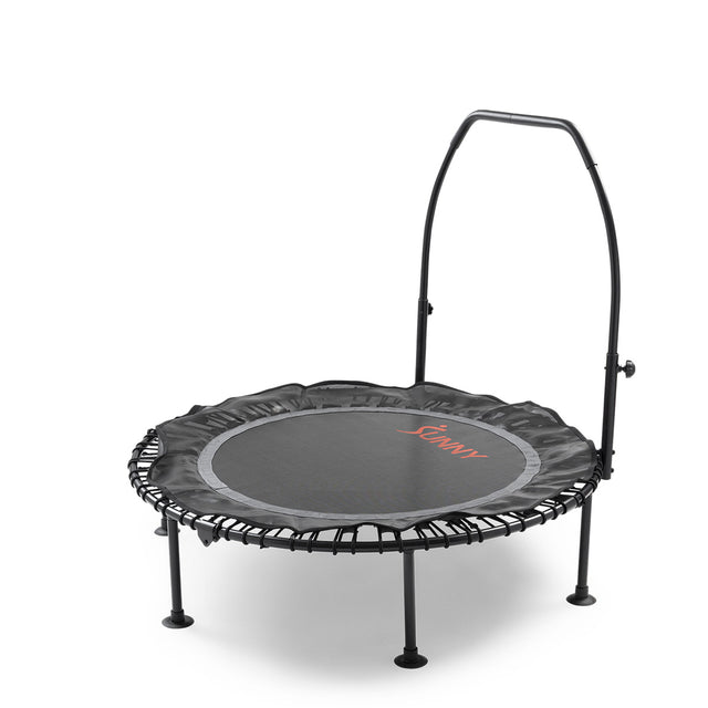 Active 48-Inch Fitness Trampoline with Adjustable Handlebar