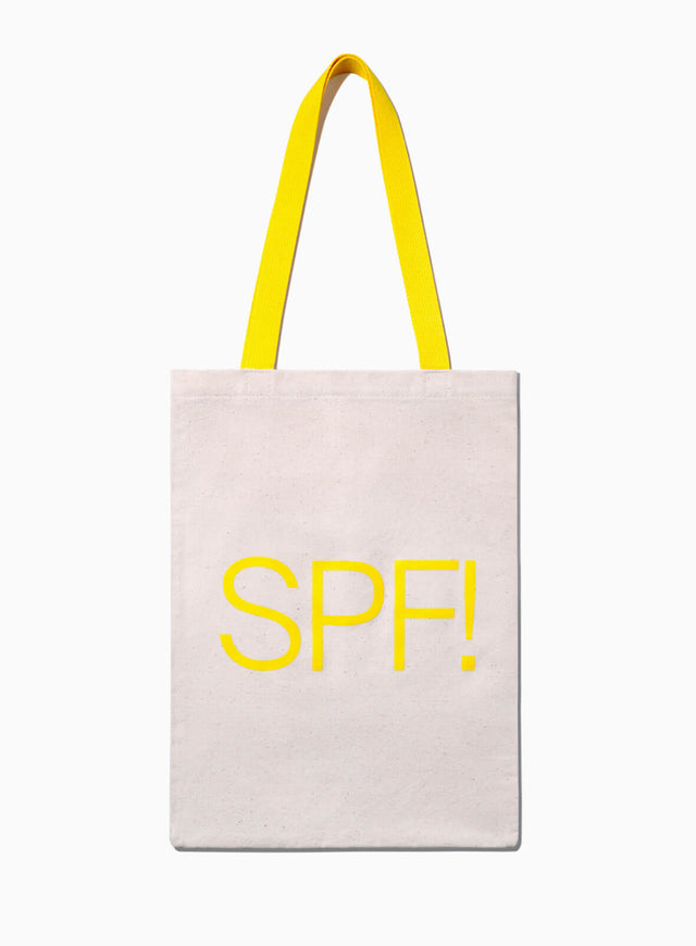 SPF! Canvas Tote Bag