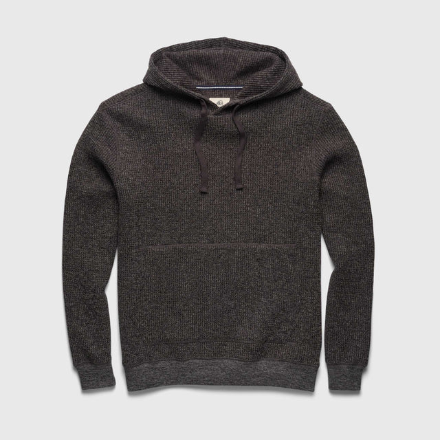 Ivan Waffle Fleece Hoodie - Charcoal Heather
