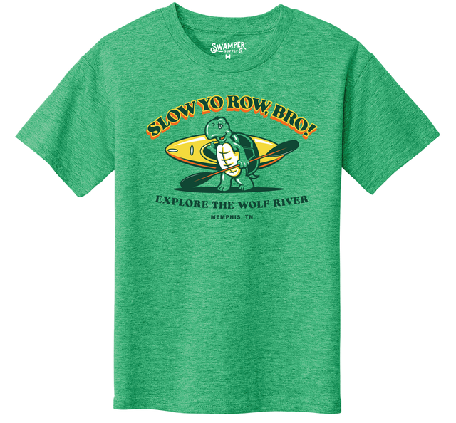 Wolf River Conservancy - Slow Yo Row Youth T-Shirt
