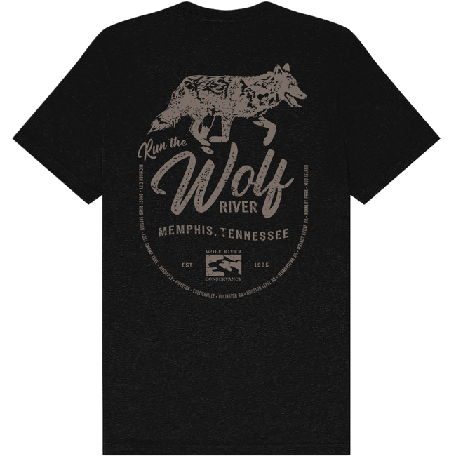 Wolf River Conservancy - Run the Wolf T-Shirt
