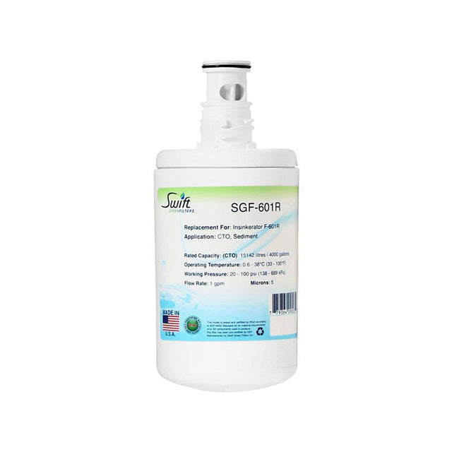 SGF-601R Compatible Under Sink  Water Filter for Insinkerator F-601R