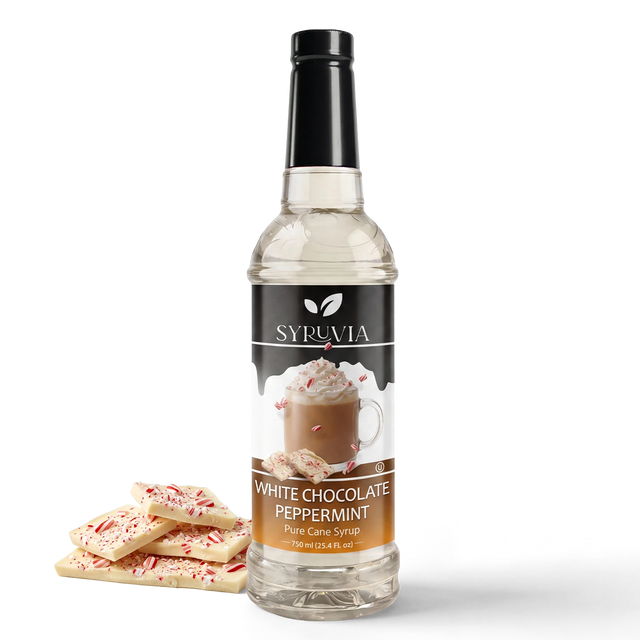 White Chocolate Peppermint Syrup
