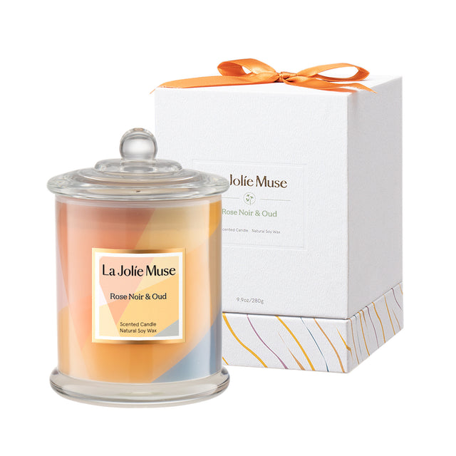 Roesia - Rose Noir & Oud 9.9oz Candle