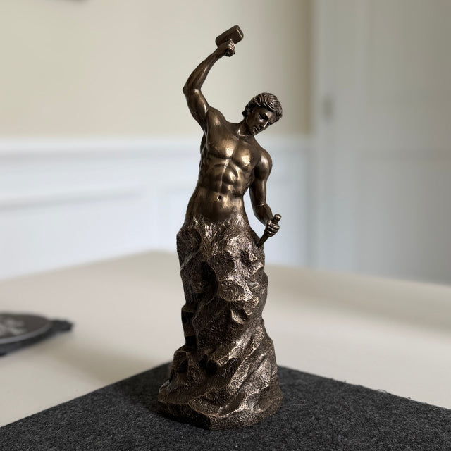 Self-Made Man Statue