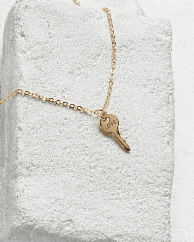 Atticus Mini Key Necklace