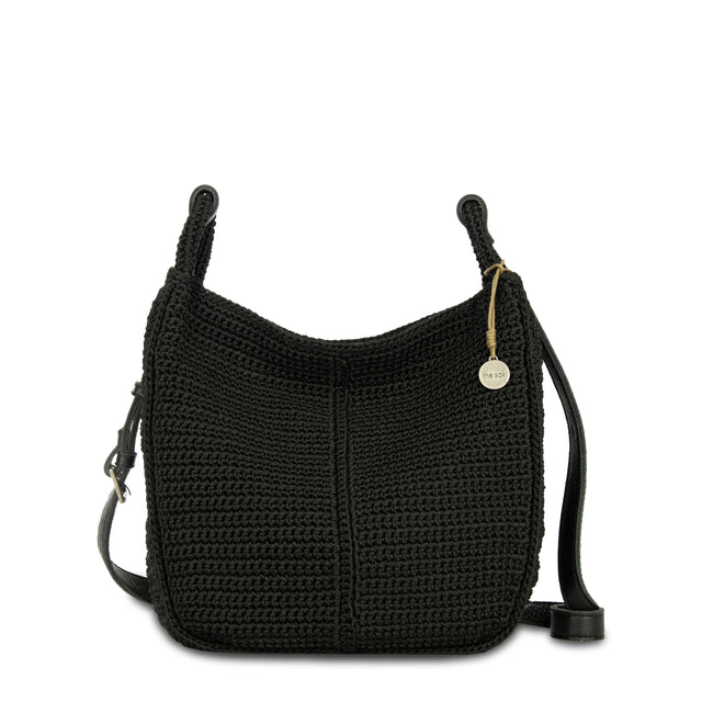 Los Feliz Crossbody - Hand Crochet - Black
