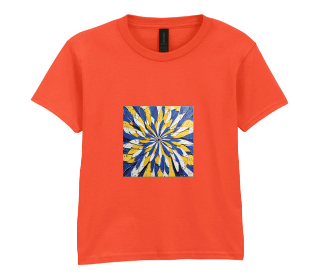 Gildan Softstyle Kid's T-Shirt (64000B): Orange