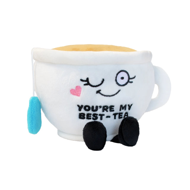 "You're My Besttea" Plush Gift Soft Toy Funny Cute Stuffed