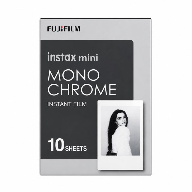 FUJIFILM instax mini Monochrome Instant Film (10 Exposures)