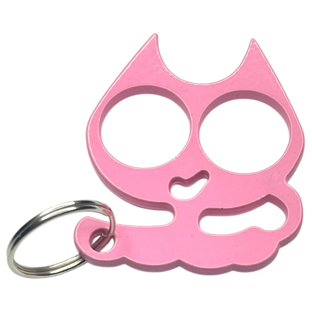 Kitty Cat Keychain-Baby Pink