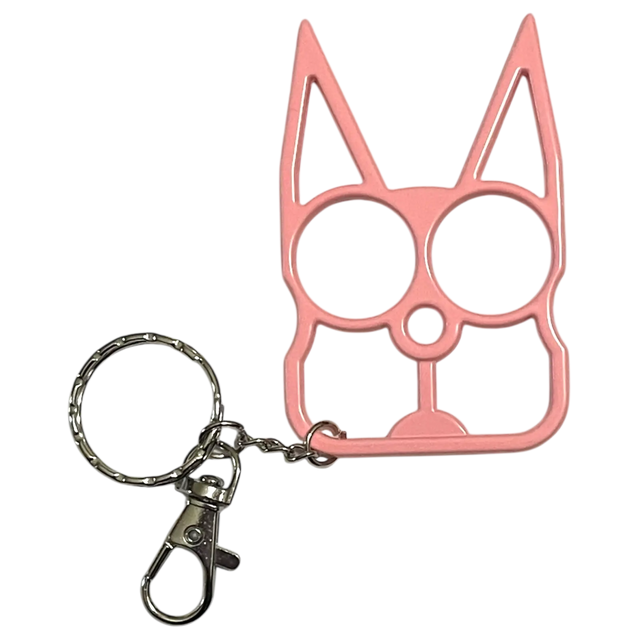 Cat  Keychain- Baby Pink