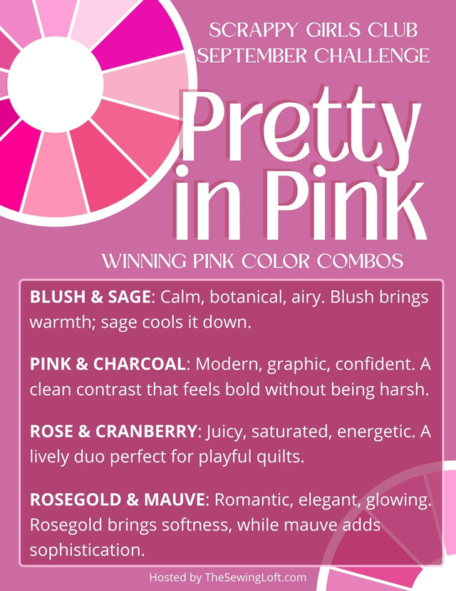 Pretty in Pink Challenge Cheat Sheet
