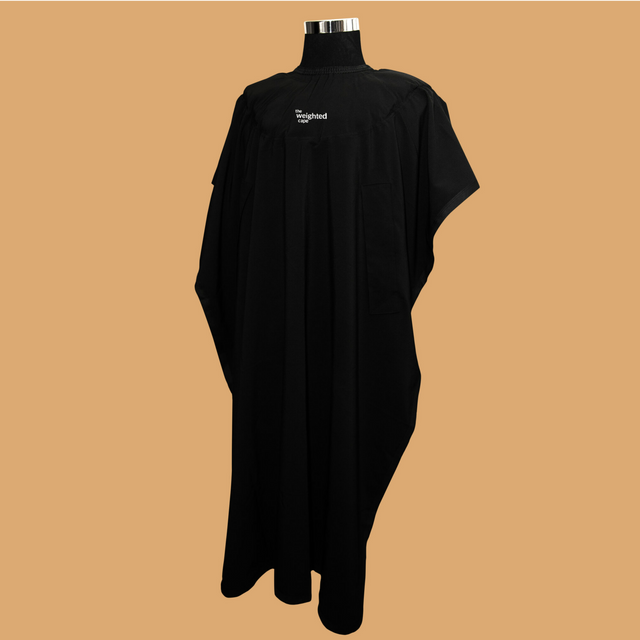 Premium KIDS Black Capes Only (No Weighted Pad)