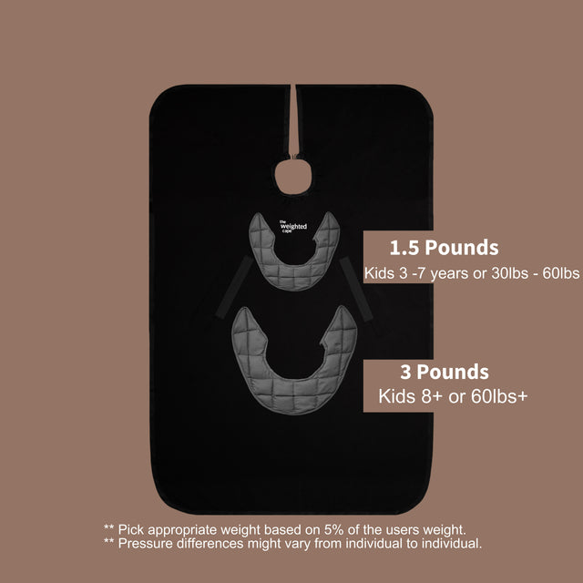 Kids Black Weighted Cape BUNDLE (Most Popular)