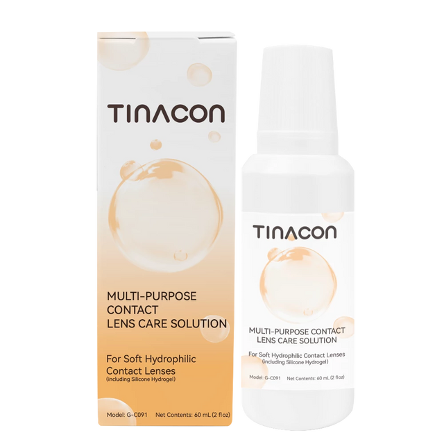 Tinacon Multi-Purpose Solution — Gentle Care for Sensitive Eyes