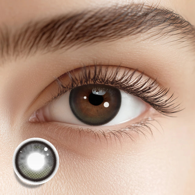 Tinacon Galaxy Spark Contacts — New Script Gray (10pk)