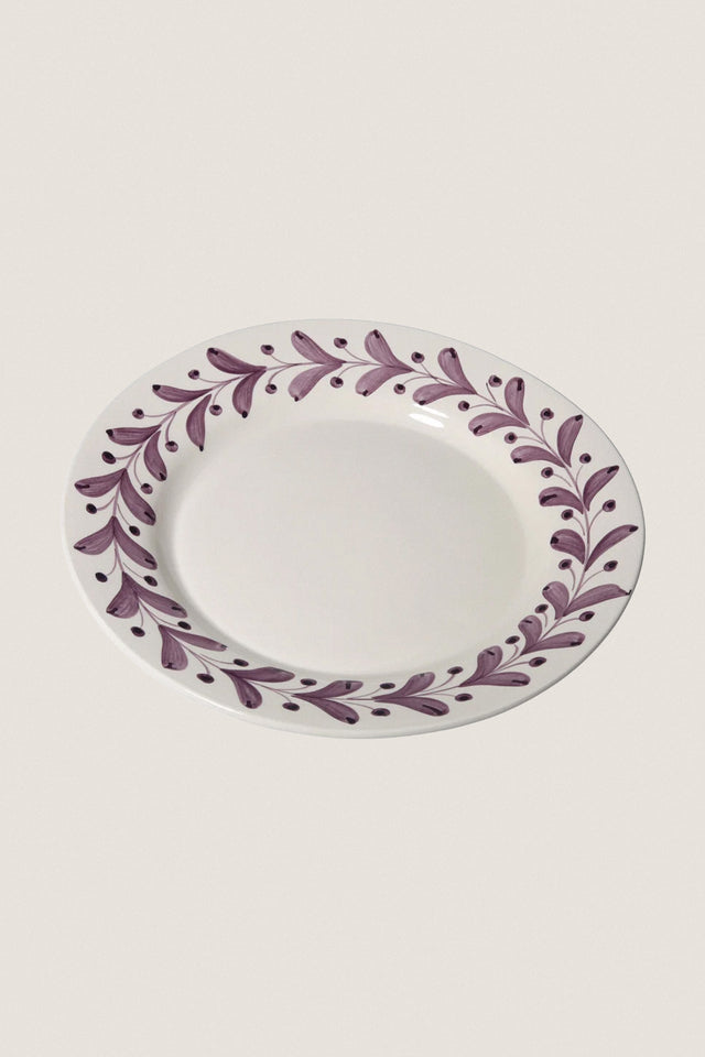 Aubergine Anna Dinner Plate