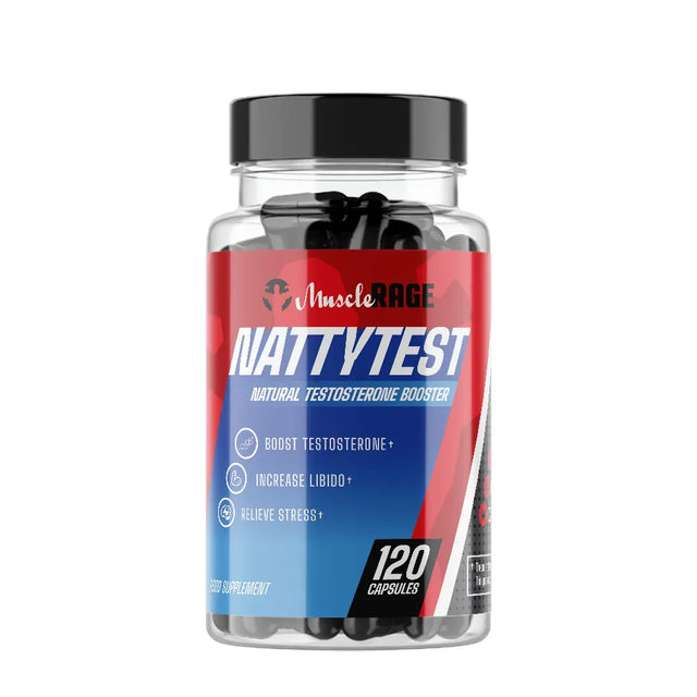 NattyTest Muscle Rage 120 kapslar